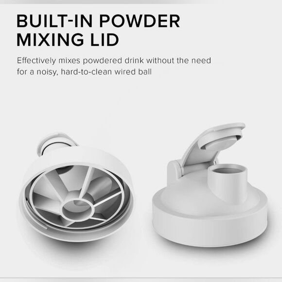 Stainless Steel Shaker - Dual-Insulated, 20oz Shaker Cup with Built-In Grate - Picture 11 of 16